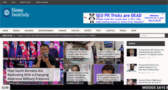 Desktop Screenshot of newsdeskdaily.com